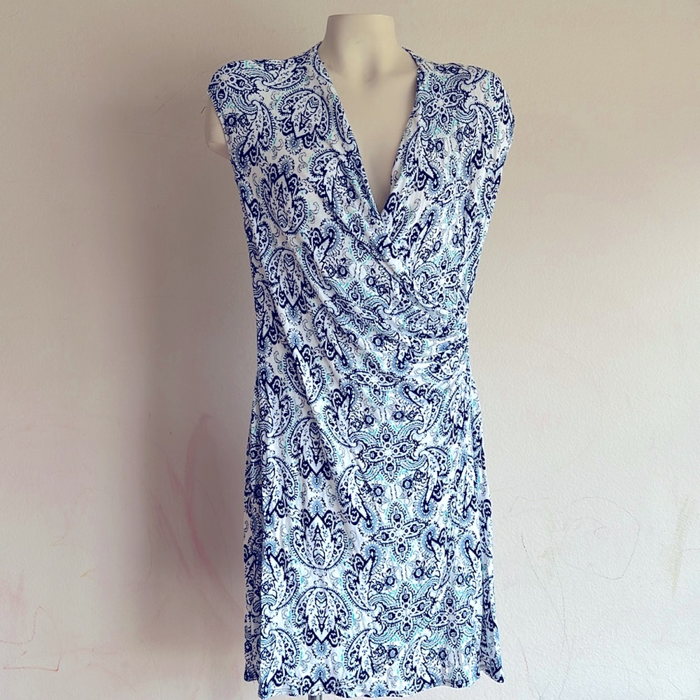 Tommy Bahama Large dress Wrap paisley NWT